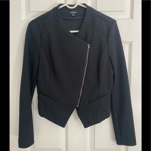 Apt9 Asymmetrical Zipper Dress Jacket.